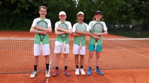 Knaben I 25.05.2019 Lorenz, Jonas, Maxi, Liam