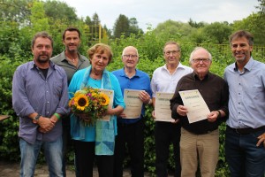 Christian Braun, Martin Kramer, Ursula Gilcher, Dr. Rainer Gilcher, Konrad März, Hans März, Kai-Uwe Krönfeld