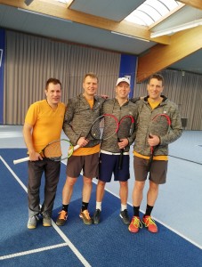 v.li. Ralf Gross, Till Scheuermann, Werner Schmid, Matthias Prams