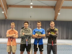 Herren II v.li. Moritz Naser, Nikki Bergmann, Stefan Völlner, Moritz Hölzlwimmer